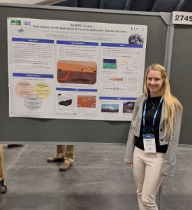 Presentation of the NEPOS project at AGU in San Francisco